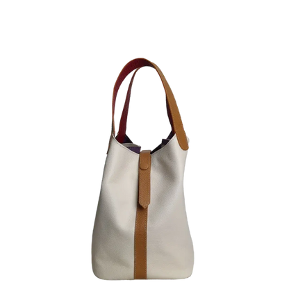 Bolso en cuero para mujer Eva cuero cebra x talco