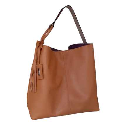 Nora honey leather bag for women