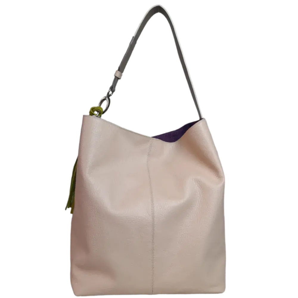 Bolso en cuero para mujer Serenity Nude