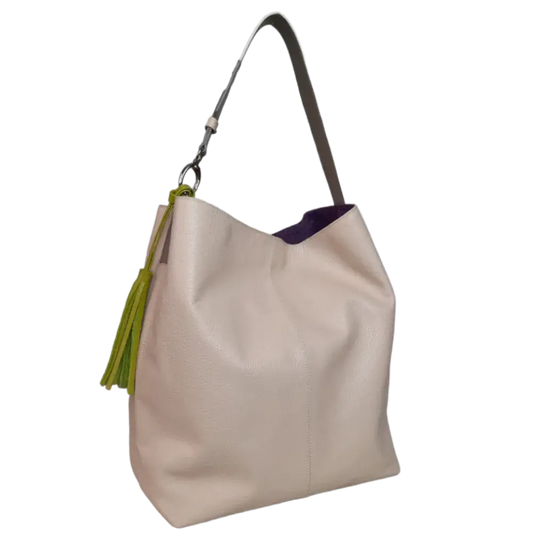 Bolso en cuero para mujer Serenity Nude